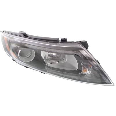 Rareelectrical - New Headlight Compatible With 2014-2015 Kia Optima 2.4L 2.0L I4 Right Passenger Side Halogen - Image 2