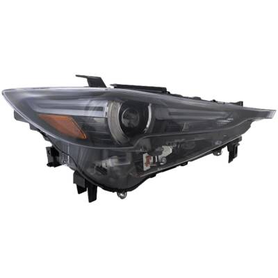 Rareelectrical - New Headlight Compatible With 2017-2020 Mazda Cx-5 2.5L I4 Py-Vps Right Passenger Side Halogen - Image 3