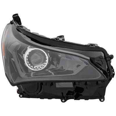 Rareelectrical - New Headlight Compatible With 2018-2021 Lexus Nx300 Nx300h 2.5L 2.0L I4 Right Passenger Side Halogen - Image 1