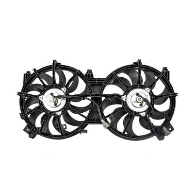 Rareelectrical - New Dual Radiator And Condenser Fan Fits Nissan Maxima 2016 Ni3115134 21481Ja000 - Image 2