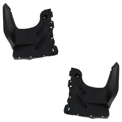 Rareelectrical - New Rear Left And Rear Right Bumper Cover Support Compatible With Toyota Highlander Limited 6 Cyl - Image 2