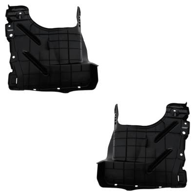 Rareelectrical - New Rear Left And Rear Right Bumper Cover Support Compatible With Toyota Highlander L 4 Cyl 2.4L - Image 4