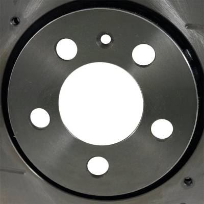 RAREELECTRICAL - New Cross-Drilled And Slotted Brake Disc Compatible With Volkswagen Jetta Gls 4 Cyl 1.8L Golf Gti - Image 8