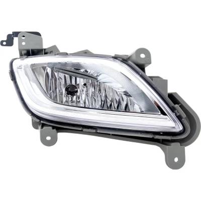 Rareelectrical - New Oval Fog Light Compatible With Hyundai Veloster Turbo 4 Cyl 1.6L Veloster Tech 4 Cyl 1.6L - Image 3
