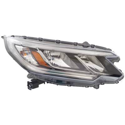 Rareelectrical - Headlight Compatible With 2015-2016 Honda Cr-V 2.4L I4 K24w Right Passenger Side Halogen Reph100359q - Image 1