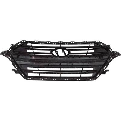 Rareelectrical - New Painted Silver Grille Assembly Compatible With Hyundai Elantra Eco 4 Cyl 1.4L Elantra Ultimate 4 - Image 5