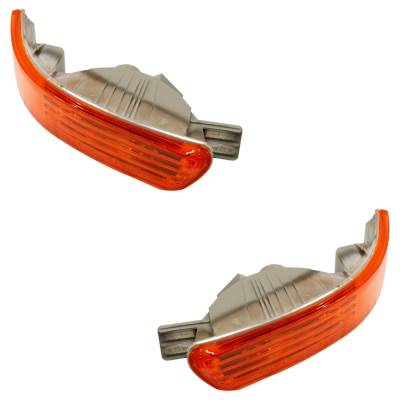 RAREELECTRICAL - Front Turn Signal Lights Compatible With 1998-2001 Acura Integra Rs 1.8L (98) Gs-R 1.8L (98-01) Gs - Image 2