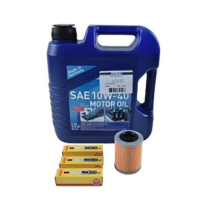Complete Spark 900 Ace Service Maintenance Kit With 10W-40 Oil Compatible With 2014-2026 Brp Sea-Doo