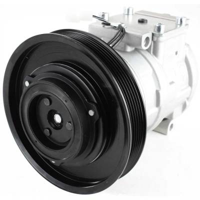 New 6-Groove Pulley A/C Compressor Compatible With Acura Honda Isuzu Accord Ex-R 4 Cyl 2.2L Accord