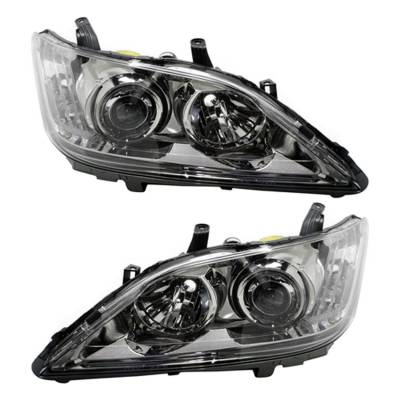 New Pair Of Hid Headlight Compatible With Lexus Es350 Base Sedan 3.5L 2011 By Part Number