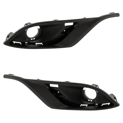 New Front Left And Front Right Fog Light Trim Compatible With Dodge Durango Sxt Durango R/T