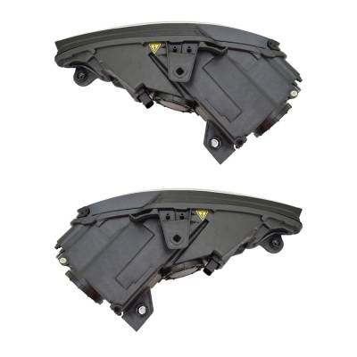 Rareelectrical - New Pair Of Hid Headlights Compatible With Audi A3 Attraction Convertible 2-Door 1.4L 1.8L 2015 2016 - Image 3