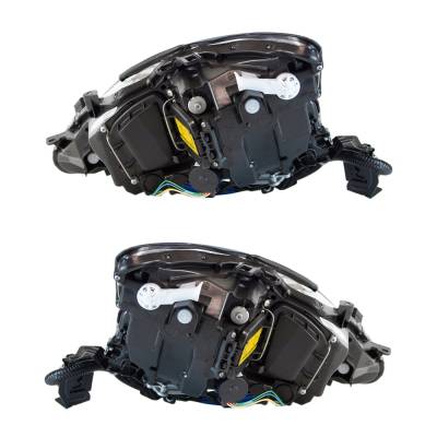 Rareelectrical - New Pair Of Headlights Compatible With Lexus Is250 C Sedan 2009 2010 By Part Numbers - Image 3