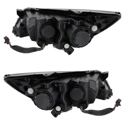 Rareelectrical - New Pair Of Headlight Compatible With Kia Optima Sx Turbo 4 Cyl 2.0L Optima Limited 4 Cyl 2.0L - Image 3