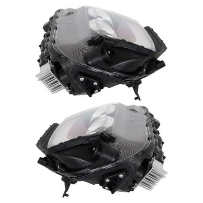 Rareelectrical - New Pair Of Headlights Compatible With Hyundai Palisade Preferred Sport Utility 3.8L 2020 By Part - Image 4