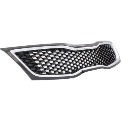 Rareelectrical - New Black Grille Assembly Compatible With Kia Optima Sx 4 Cyl 2.4L Optima Ex 4 Cyl 2.4L Ex Luxury - Image 3