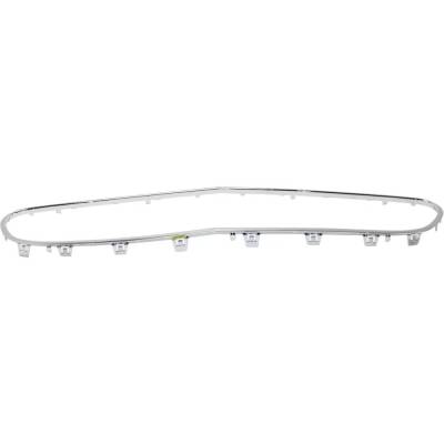 Rareelectrical - New Center Grille Trim Compatible With Mercedes Benz E350 Base E400 Base E400 4Matic Hybrid E250 - Image 4