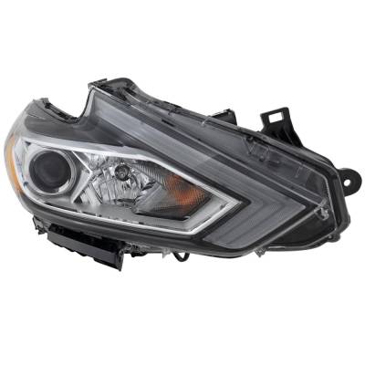 Rareelectrical - Headlight Compatible With 2016-2018 Nissan Altima 2.5L 3.5L I4 Qr25de Vq35de Right Passenger Side - Image 2