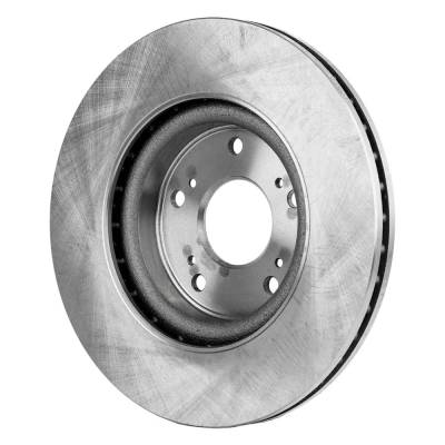 Rareelectrical - New Vented Brake Disc Compatible With Honda Cr-V Touring 4 Cyl 2.4L Cr-V Ex 4 Cyl 2.4L Cr-V Ex-L 4 - Image 4
