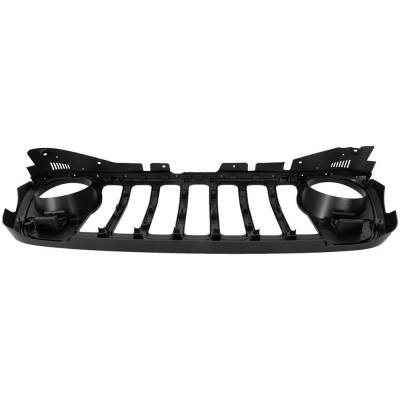 Rareelectrical - New Painted Black Grille Assembly Compatible With Jeep Gladiator Sport S 6 Cyl 3.0L Wrangler Sahara - Image 6
