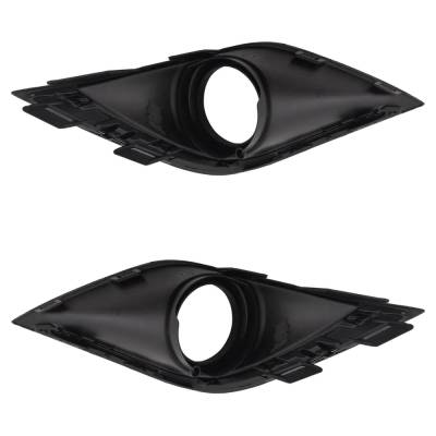 Rareelectrical - New Front Left And Front Right Fog Light Trim Compatible With Mitsubishi Outlander Phev Gt 4 Cyl - Image 4