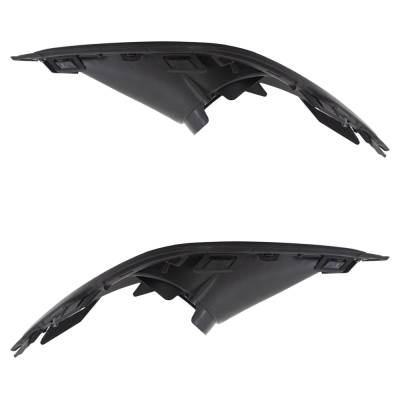 Rareelectrical - New Front Left And Front Right Fog Light Trim Compatible With Mitsubishi Outlander Phev Gt 4 Cyl - Image 5