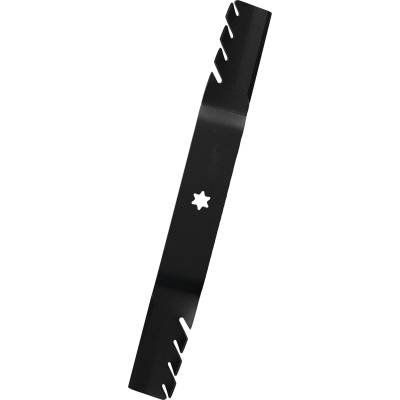 Rareelectrical - Toothed Blade Compatible With Toro Lx425 Lx426 Lx427 Cub Cadet Rzt-Sx 42 Kh Troy-Bilt Mustang Xp 42 - Image 2