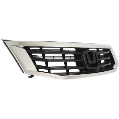 Rareelectrical - New Grille Assembly Compatible With Honda Accord Lx 4 Cyl 2.4L Accord Lx-P 4 Cyl 2.4L Accord Ex 6 - Image 3