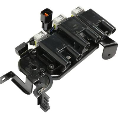 Rareelectrical - New Ignition Coil Compatible With Hyundai Santa Fe Base 6 Cyl 2.7L Tiburon Gt 6 Cyl 2.7L Santa Fe Lx - Image 3
