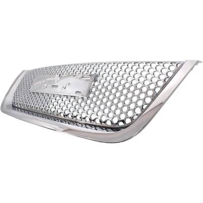 Rareelectrical - Chrome Grille Assembly Compatible With Gmc Acadia Denali 6 Cyl 3.6L 2011-2012 Gm1200634 22785562 - Image 2