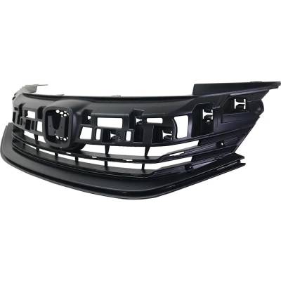Rareelectrical - New Textured Black Grille Assembly Compatible With Honda Accord Touring 4 Cyl 2.4L Accord Ex 4 Cyl - Image 3