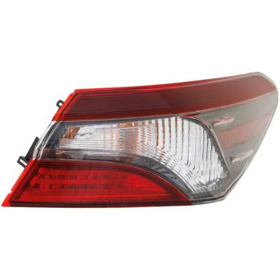 Tail Light Compatible With 2021-2024 Toyota Camry 2.5L I4 A25a-Fks A25a-Fxs Right Passenger Side Led