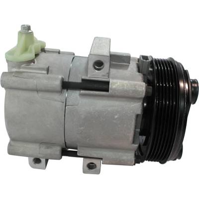 Rareelectrical - New 6-Groove Pulley A/C Compressor Compatible With Ford F-450 Super Duty Xlt 10 Cyl 6.8L 2002-2007 - Image 3