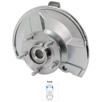 Rareelectrical - New Loaded Knuckle Compatible With Dodge Jeep Caliber Mainstreet 4 Cyl 2.0L Patriot Sport 4 Cyl 2.4L - Image 2