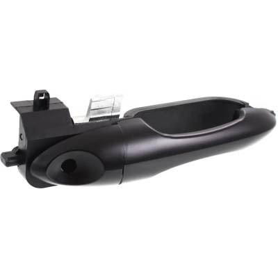 Rareelectrical - Front Passenger Side Exterior Door Handle Compatible With 2000-2007 Ford Focus Smooth Black With Key - Image 3