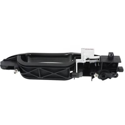 Rareelectrical - Front Passenger Side Exterior Door Handle Compatible With 2000-2007 Ford Focus Smooth Black With Key - Image 5