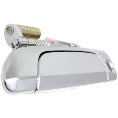 Rareelectrical - Front Driver Side Exterior Door Handle Compatible With 2001-2005 Honda Civic Chrome With Key Hole - Image 3