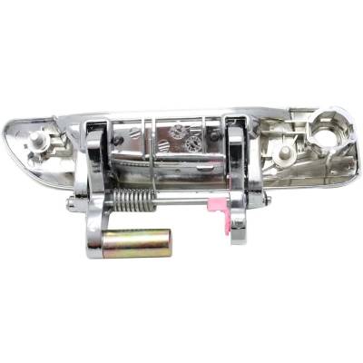 Rareelectrical - Left Front Exterior Door Handle Compatible With 2001-2005 Honda Civic Chrome With Key Hole - Image 4
