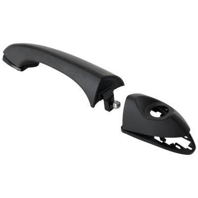 Rareelectrical - Front Or Rear Driver Side Exterior Door Handle Compatible With 2000-2006 Bmw X5 Textured Black - Image 2