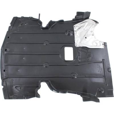 Engine Under Cover Splash Shield Compatible With 2006-2012 Bmw 323I 325I 328I Center 2.5L V6 3.0L V6