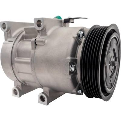 Rareelectrical - New 6-Groove Pulley A/C Compressor Compatible With Hyundai Kia Sonata Gl 4 Cyl 2.4L Optima Sx 4 Cyl - Image 2
