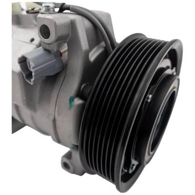 Rareelectrical - 7-Groove Pulley A/C Compressor Compatible With Honda Accord Ex 4 Cyl 2.4L Accord Ex-L 4 Cyl 2.4L - Image 6