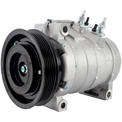 Rareelectrical - New 6-Groove Pulley A/C Compressor Compatible With Chrysler Dodge Jeep Charger R/T 8 Cyl 5.7L Magnum - Image 2