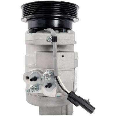 Rareelectrical - New 6-Groove Pulley A/C Compressor Compatible With Chrysler Dodge Jeep Charger R/T 8 Cyl 5.7L Magnum - Image 4