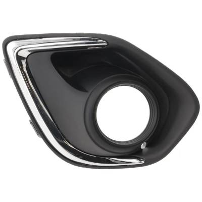Rareelectrical - New Chrome Fog Light Trim Compatible With Mitsubishi Outlander Sport Se Outlander Sport Es Outlander - Image 1