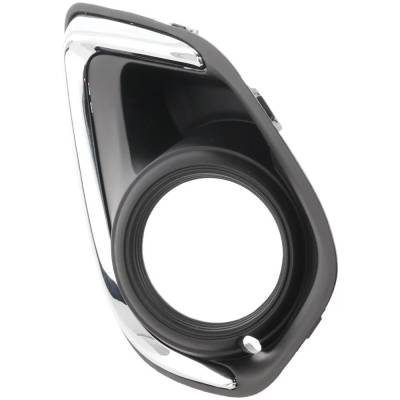 Rareelectrical - New Chrome Fog Light Trim Compatible With Mitsubishi Outlander Sport Se Outlander Sport Es Outlander - Image 2