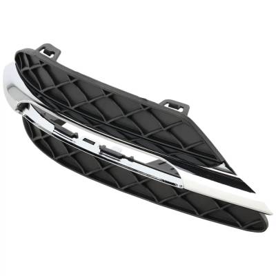 Rareelectrical - New Right Front Fog Light Trim Compatible With Mercedes Benz C250 Sport 4 Cyl 1.8L C300 4Matic Sport - Image 2