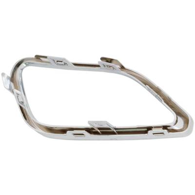 Rareelectrical - New Chrome Fog Light Trim Compatible With Jeep Cherokee 80Th Anniversary Cherokee X Limited Latitude - Image 4