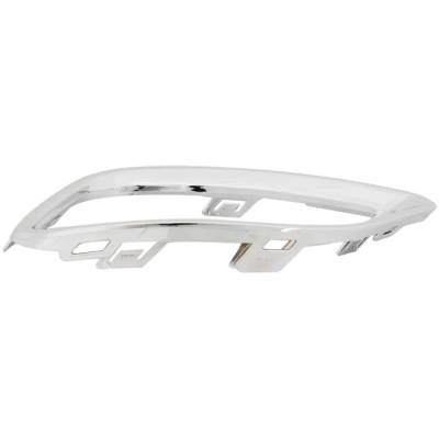 Rareelectrical - New Chrome Fog Light Trim Compatible With Jeep Cherokee 80Th Anniversary Cherokee X Limited Latitude - Image 5