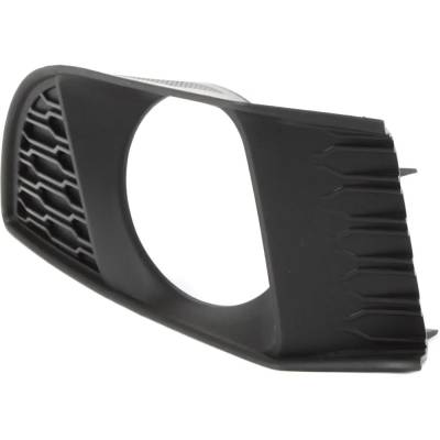 Rareelectrical - New Textured Black Fog Light Trim Compatible With Dodge Charger Sxt Plus Charger R/T Road & Track Se - Image 2